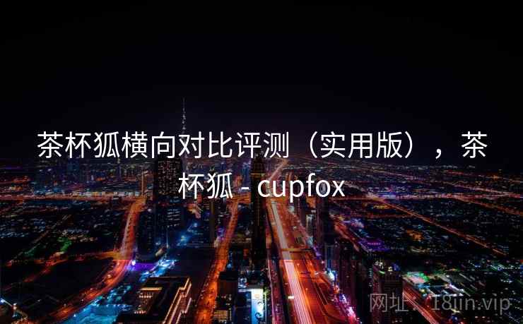 茶杯狐横向对比评测（实用版），茶杯狐 - cupfox